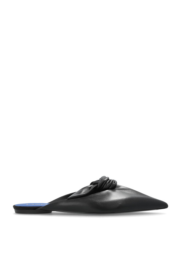 Lanvin - Women - Leather shoes - Black 203590₽