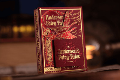 ROOM ONE KARTEN: Andersens Märchen Spielkarten: STANDARD ROT