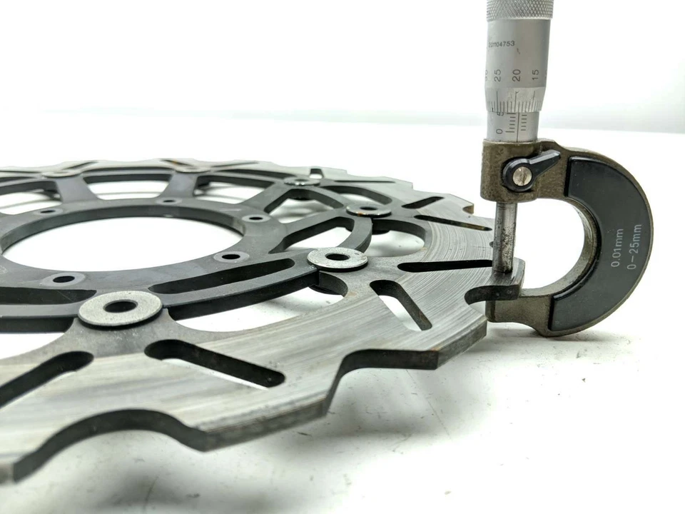 07 Honda CBR600RR CBR 600 ARASHI recambio rueda delantera freno rotores INV Foto 4 de 4