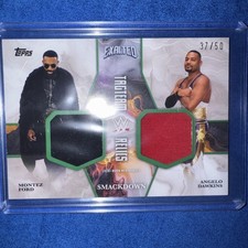 Wwe Exalted Montez Ford Angelo Tag Team Relics Ty-fd /50