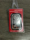 1oz .999 Silver Argor Heraeus Switzerland In Red Assay Card Broken Plastic