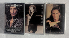 MICHAEL BOLTON Cassette Lot/3 Self-Titled, Soul Provider, Time Love  Tenderness
