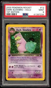 Dark Slowbro Holo 1st Edition Team Rocket 12/82