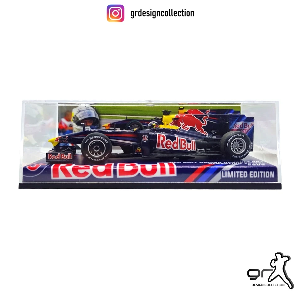 Sebastian Vettel - Red Bull RB5 - F1 GP 2009 / Minichamps / 1:43 - Immagine 2 di 4