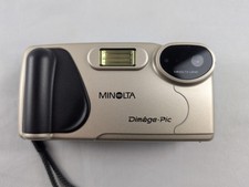 Minolta Dimâge-Pic Digital Camera Tested Working Original Case