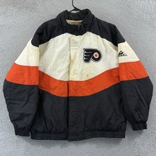 Vintage Philadelphia Flyers Jacket Men s XL Apex One 90s Sport NHL Hockey Zip