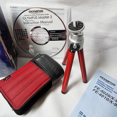 Olympus FE-4010 Digital Compact Camera with Accessories 12 MP 4X
