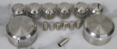 Vintage Modular Component System MCS receiver 3245 Original Knobs Aluminum Japan