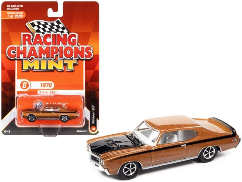 BUICK GSX - 1970 - coppermetallic - Racing Champion 1:64 - Immagine 2 di 4