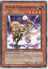 Yugioh - Hyper Hammerhead SD09-EN007 1st Edition - Structure Deck: Dinosaur's Ra