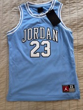 Michael Jordan UNC Tar Heels #23 Jersey – Carolina Blue Size youth Medium 10/12