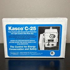 Kasco Marine C-25 120V GFCI Control Box with Timer and Ground Fault Protection