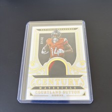 2025 National Treasures - Courtland Sutton - Century Materials 3 Color Gold /49