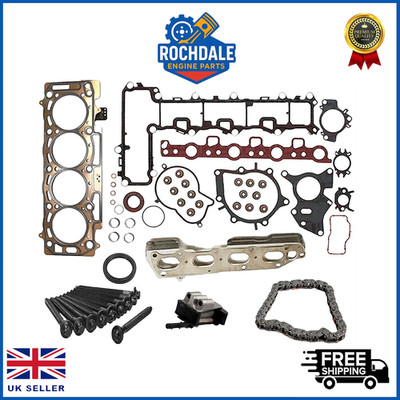 BOXER CITROEN RELAIS DW10 DW12 KOPFSATZ KOPFDICHTUNG NOCKENKETTENSATZ TEILE 2.0 2.2D