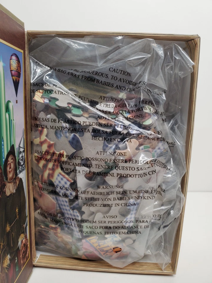 Puzzle Mago de Oz En Caja Libro - 300 Piezas 75 Aniversario NUEVO Foto 4 de 4