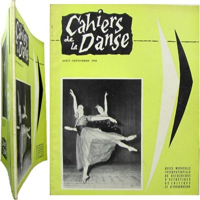 Tanzhefte Nr. 9 1958 Zeitschrift Ästhetische Forschung Rimski Korsakov Bolschoi