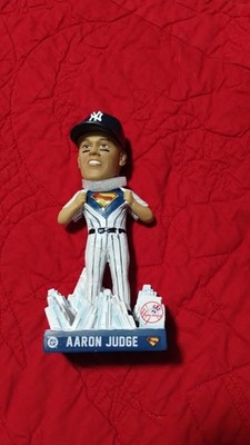 2025 Yankees Aaron Judge Superman Bobblehead 6/20/25 SGA NY New York DC