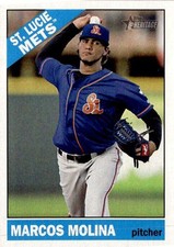 2015 Topps Heritage Minor League #138 Marcos Molina Near Mint