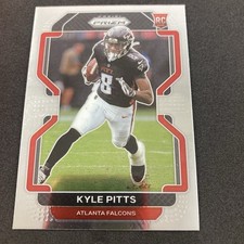Kyle Pitts 2021 Panini Prizm Rookie Card #341 Atlanta Falcons. rookie card picture