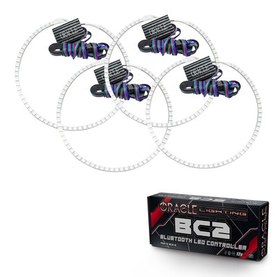 Surface Halo Head Lights LED Add On by Oracle Lighting ColorSHIFT 2335-335