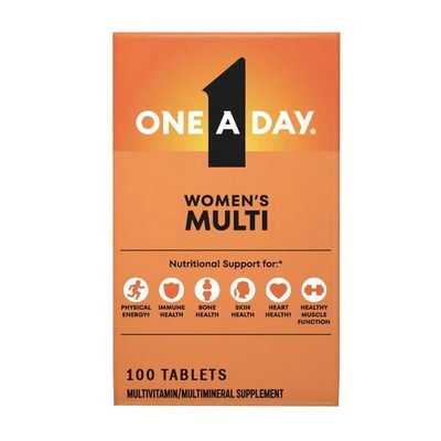 One A Day, Women's Complete Multivitamin, 100 Tabs