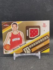 7265K 2006-07 Fleer - Throwbacks Steve Novak #T-SN (MEM, RC) - Rockets 