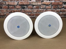 Atlas Sound FAP40T 4" Ceiling Speakers - Set of Two - 70/100 VOLT or 8 OHM 16W