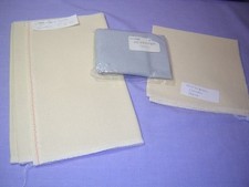 Cross Stitch Fabric 25 Count Cream  Pewter Size In Description