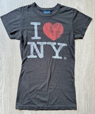 Rare Vintage I Heart NY T-Shirt MADE IN USA Size Small I Love New York
