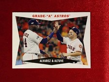 2020 Topps Archives - 1960 Combo Cards Jose Altuve & Yordan Alvarez #60CC-AA 