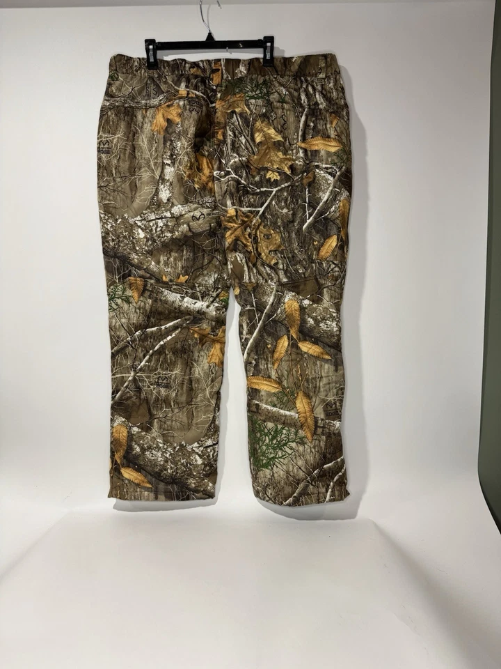 Under Armour Men's XXL Cold Gear Loose Fit Real Tree Edge Camo Hunting Pants - Image 2 of 4