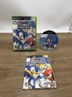 Sonic Heroes (Microsoft Xbox, 2004) Complete W/ Manual Tested And Working
