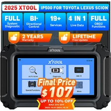 2025 XTOOL IP500 Auto All System Diagnostic Tool Bi-Directional For Toyota Lexus