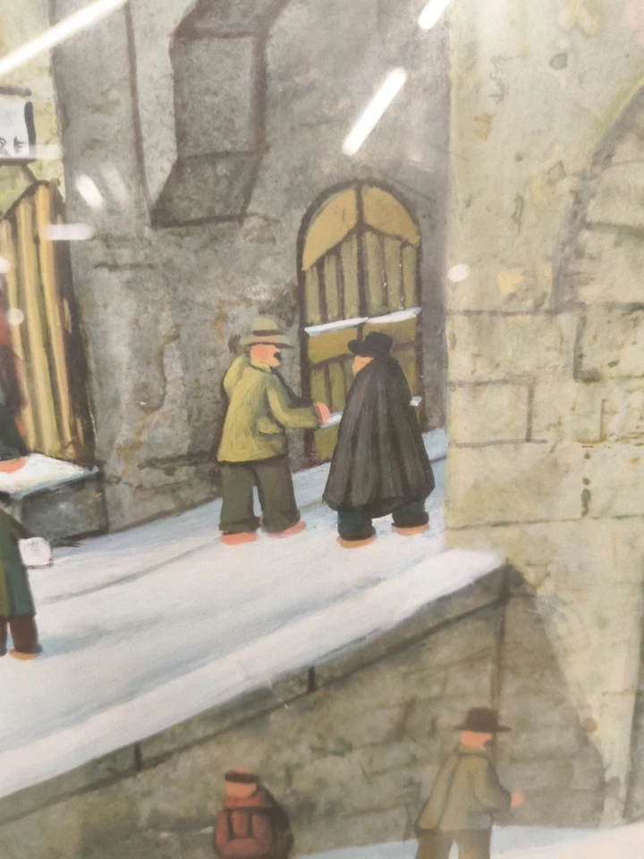 Dipinto Olio Su Tavoletta Di Norberto 1977 - Immagine 4 di 4