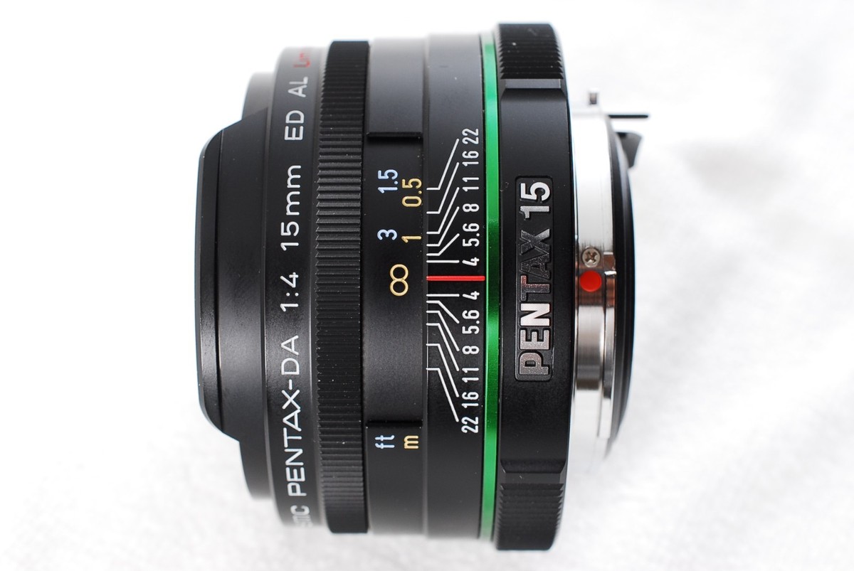 Excellent++++ SMC Pentax DA 15mm F4 ED AL Limted Wide Angle from