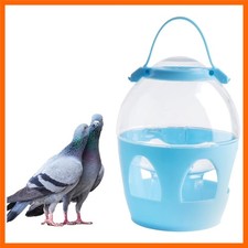 Pigeon Water Dispenser Feeder, 2L Water Pot Container with Handle for Pigeon ...