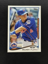Wilmer Flores 2014 Topps Rookie Card #86 Mets. rookie card picture