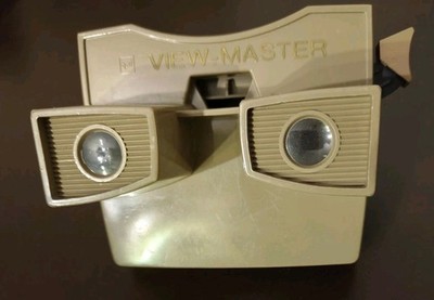 VIEW-MASTER 3D BILDBETRACHTER MODEL G in DARK grey +  Preview reel