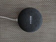 Google Home Mini Nest (2nd Gen) Smart Speaker - Charcoal (Black) -