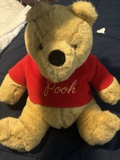 Vintage Gund Winnie the Pooh Plush Disney Korea Tag Late 1970s to Early 1980s