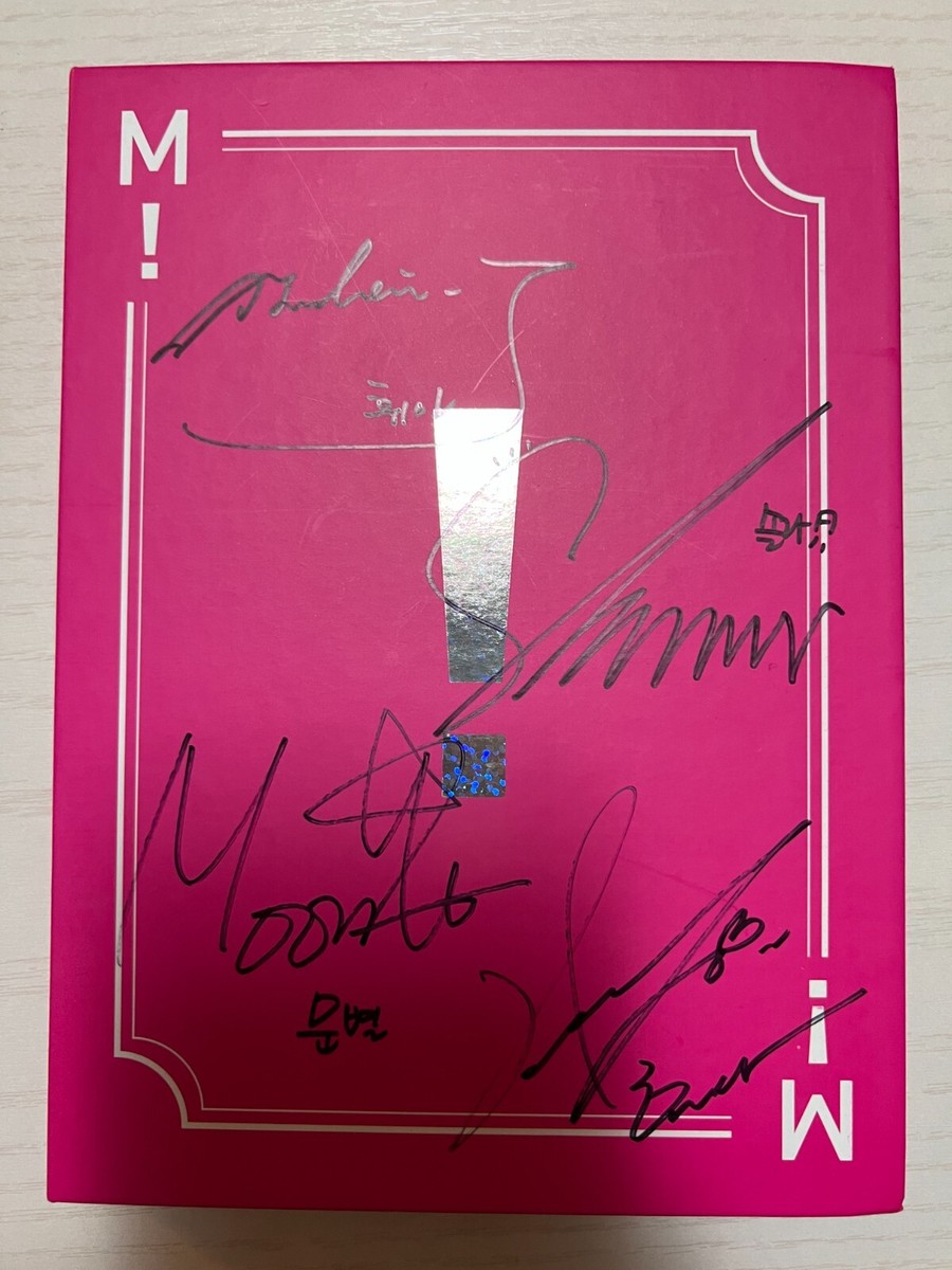 MAMAMOO [PINK PUNKY] Autographed Signed Album MINT CONDITION | eBay