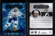 2022-23 Upper Deck Series 2 Blue Dazzlers #DZ-66 Cole Koepke