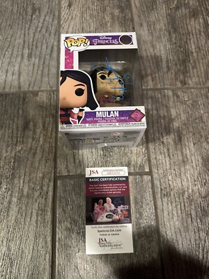 MING-NA WEN SIGNED PRINCESS MULAN FUNKO POP JSA COA AUTOGRAPHED MING NA