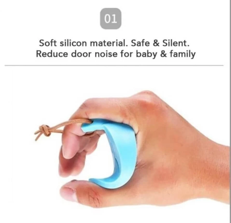 ¡¡¡Nuevo!!! Hoja de tapón de cuña de goma de silicona para puerta (4 piezas solo $20,00) Foto 2 de 4