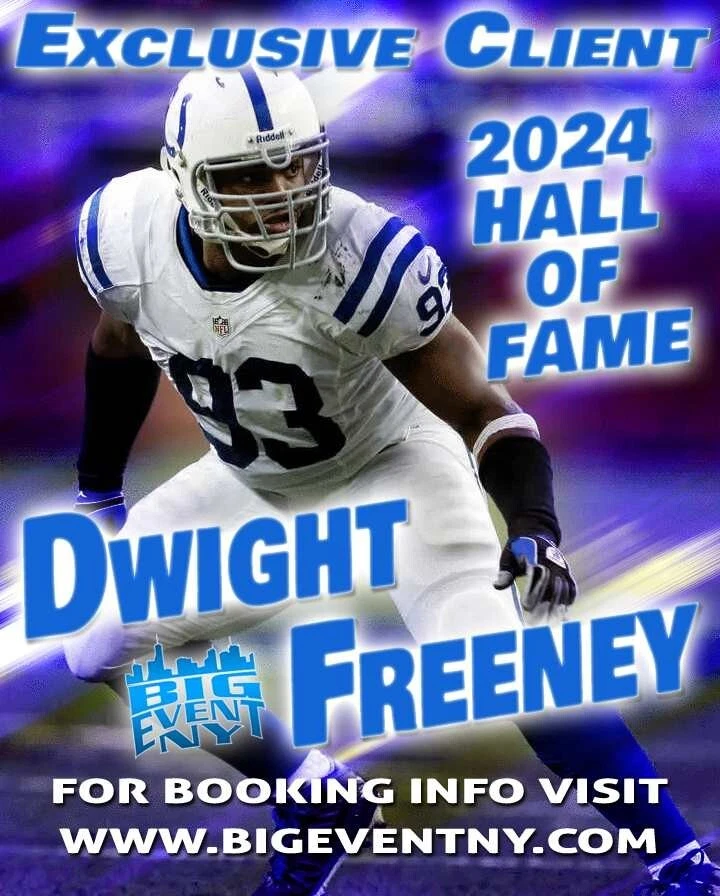 Capacete tamanho completo autografado assinado por DWIGHT FREENEY Indianapolis Colts JSA INSC - Imagem 2 de 2