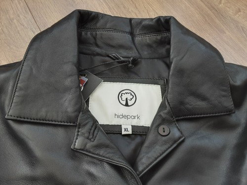 Hidepark Ladies Leather Jacket Size XL in Black - Style Louise New with Tags - Picture 6 of 7