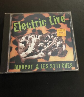 Jackpot & Lower East Side Stitches - Electric Live Split Punk Rock CD
