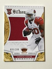 2013 Crown Royale Rookie Silhouettes No.34 Stepfan Taylor #35/299 