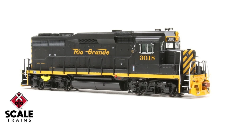 ScaleTrains SXT33368 HO GP30 DCC & Sound Rio Grande  D&RGW #3018 - Image 2 of 4
