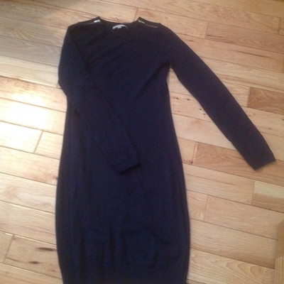 extra long sweater dress